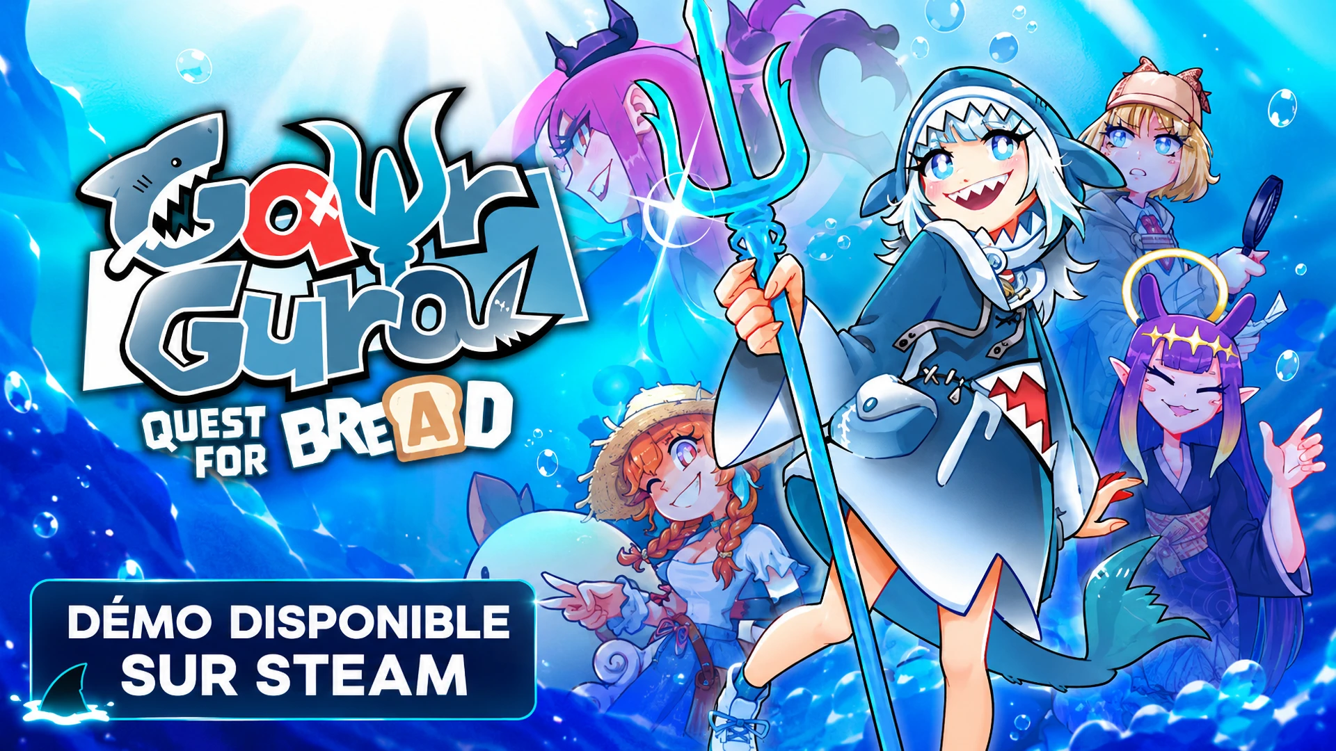 Gawr Gura: Quest for Bread Demo est disponible sur Steam