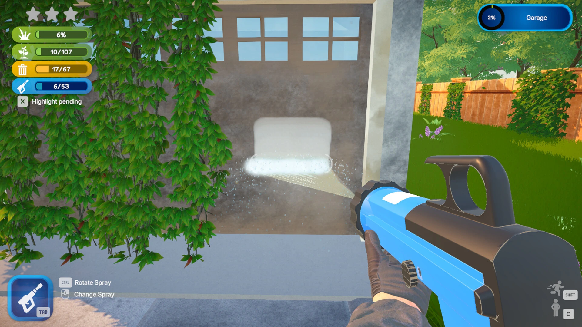 Landscaper Simulator Demo – nettoyage et paysagisme
