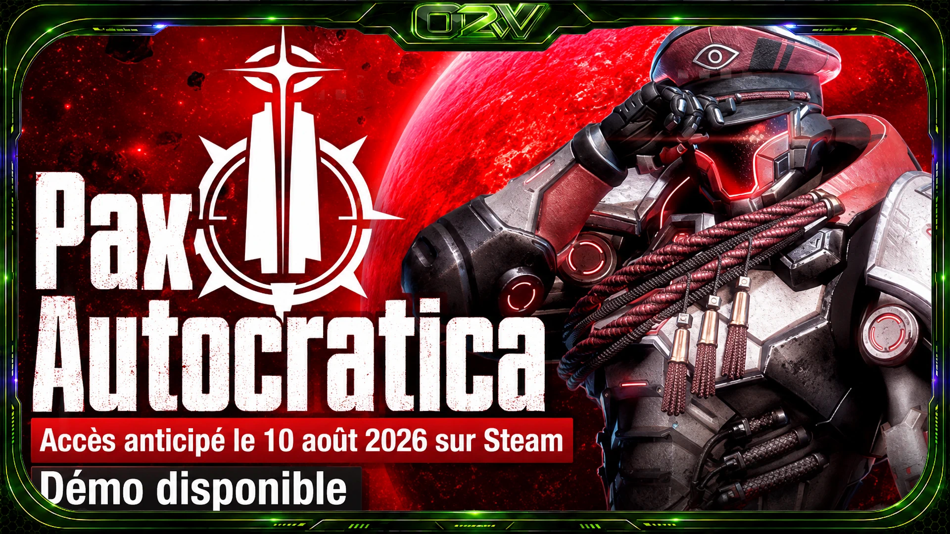 Pax Autocratica sortira en accès anticipé le 10 août 2026 sur Steam