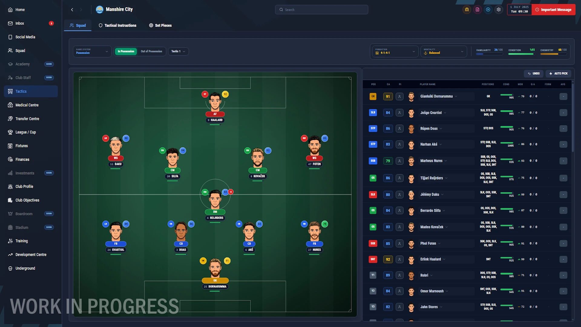 Pro Soccer Manager 27