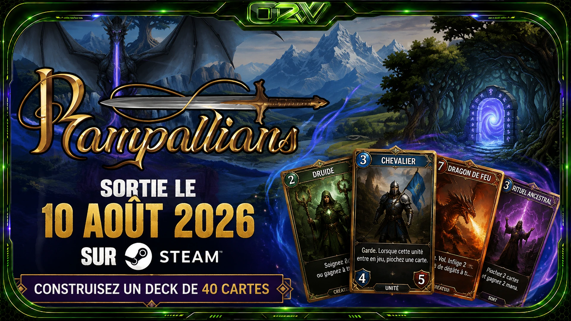 Rampallians sortira le 10 août 2026 sur Steam