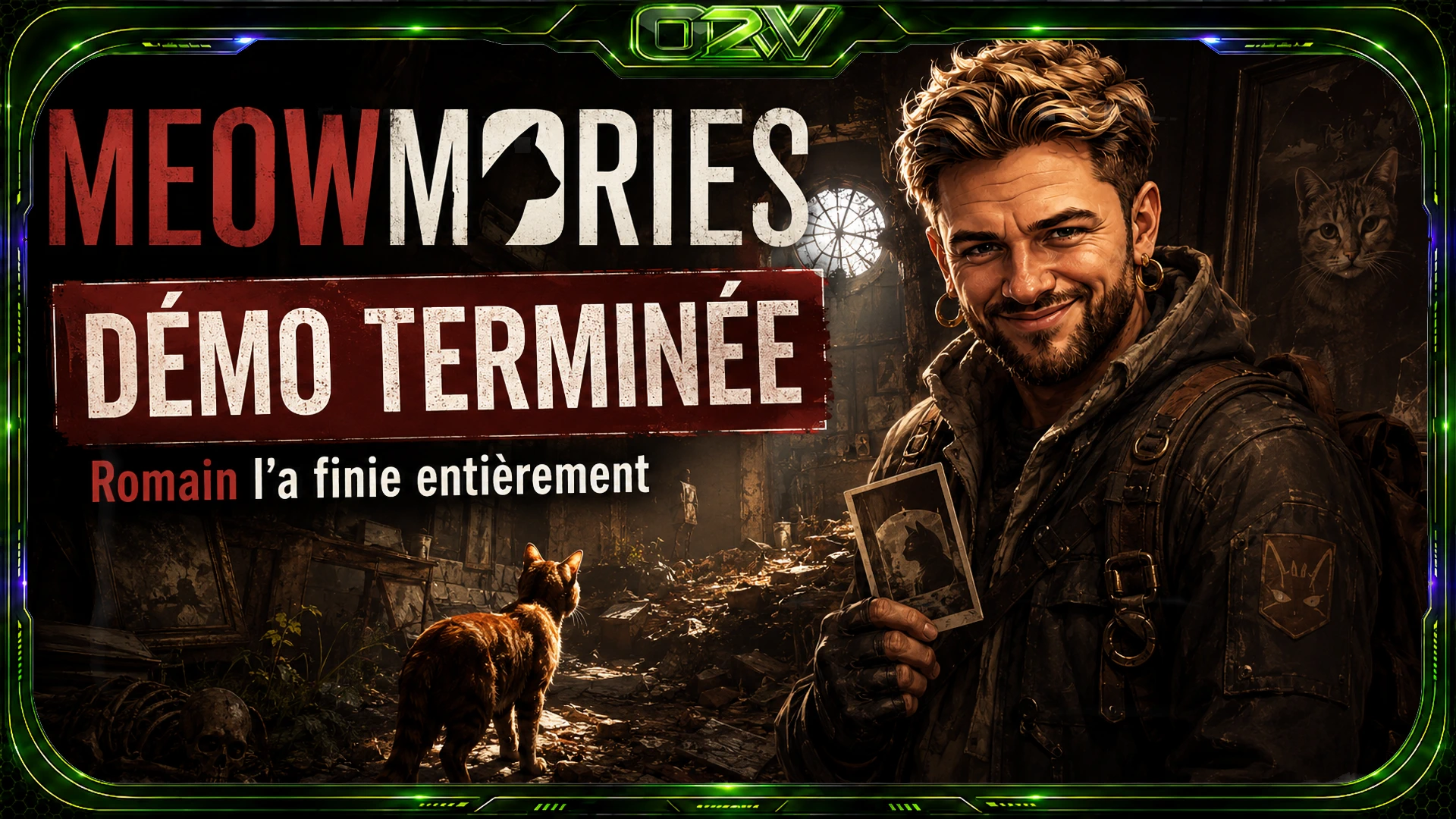 Romain a terminé la démo de Meowmories