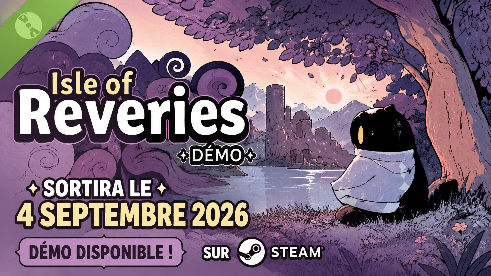 Isle of Reveries sortira le 4 septembre 2026 sur Steam avec une démo disponible