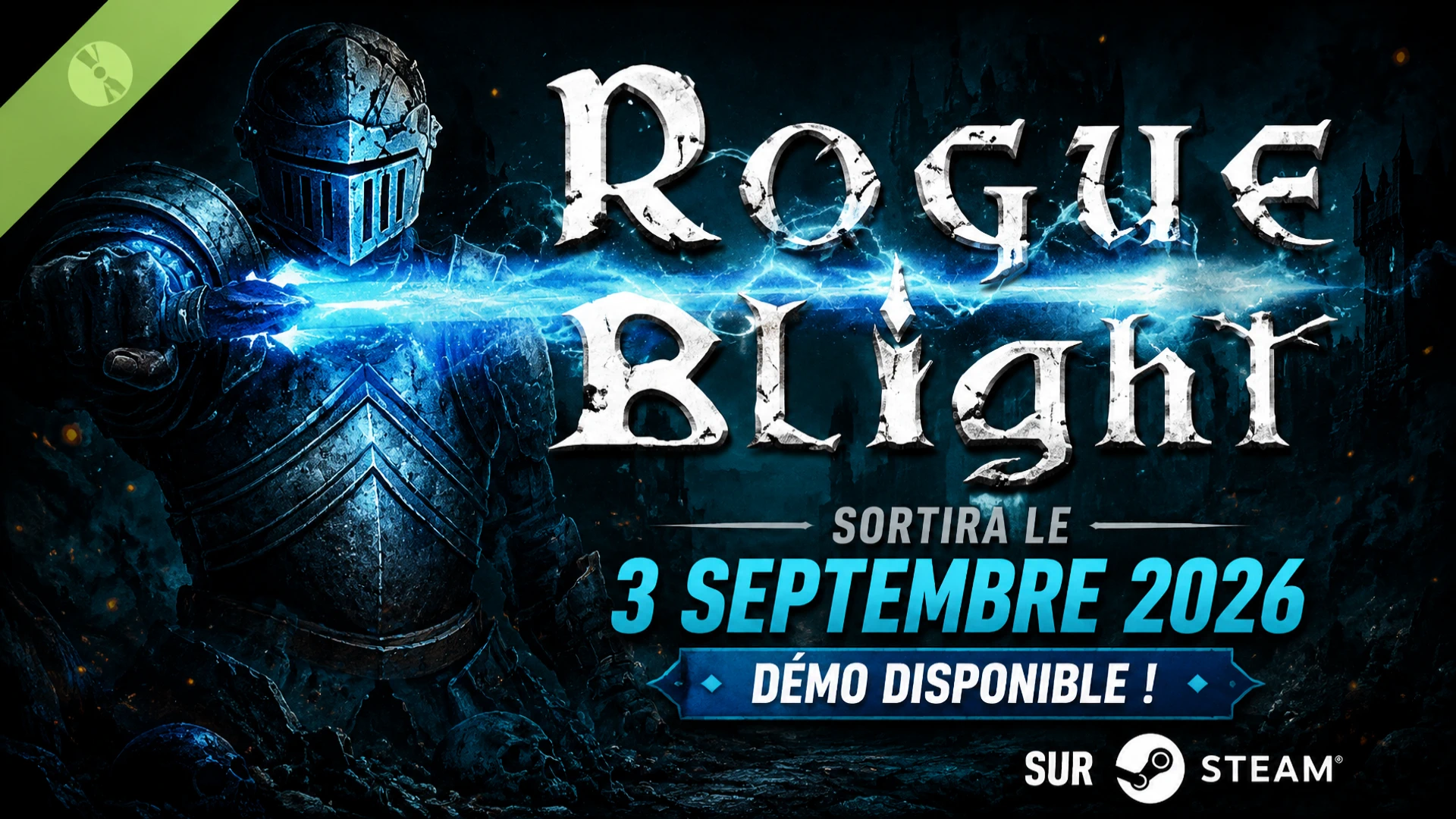Rogue Blight sortira le 3 septembre 2026 sur Steam avec une démo disponible