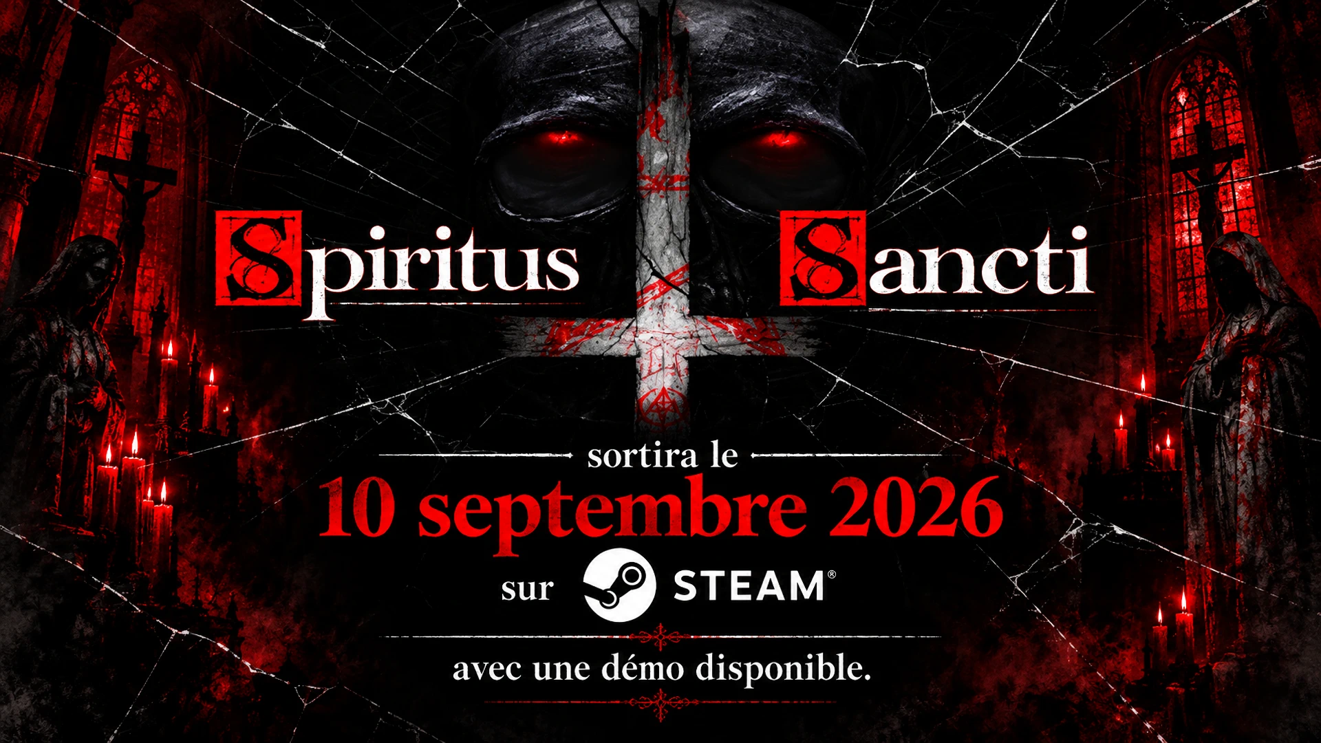 Spiritus Sancti sortira le 10 septembre 2026 sur Steam avec une démo disponible