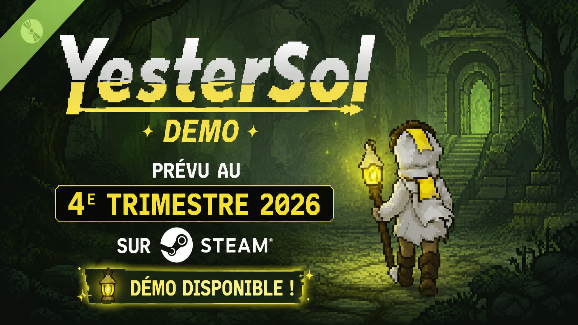 YesterSol est prévu au 4ᵉ trimestre 2026 sur Steam avec une démo disponible