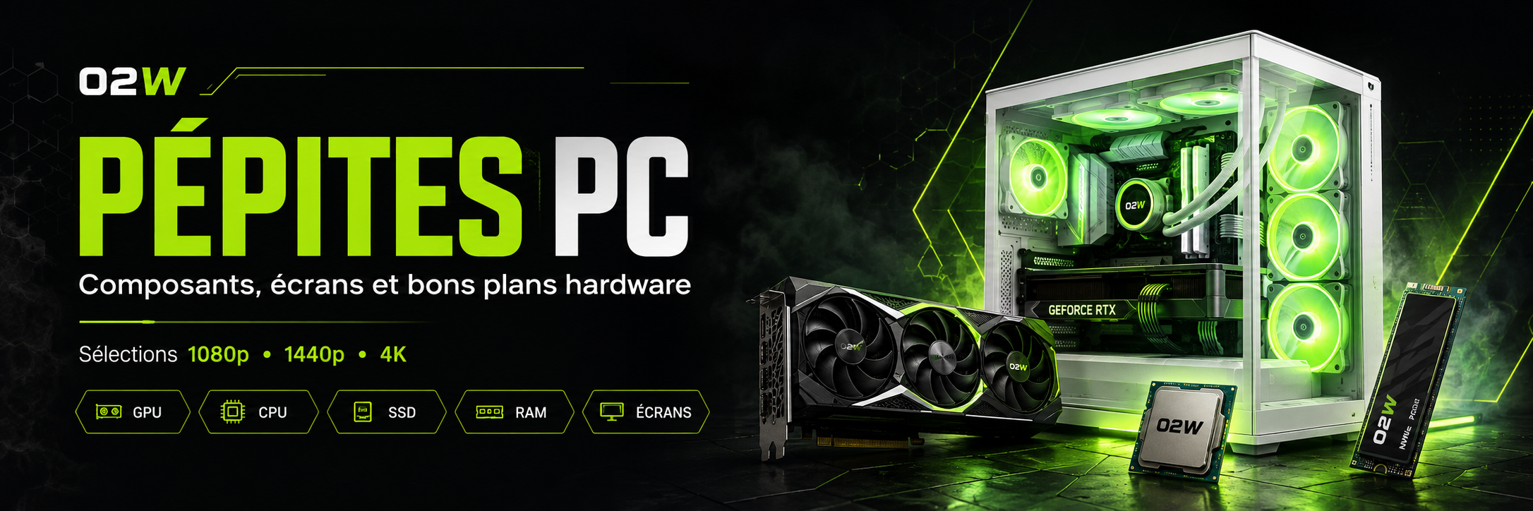 Pépites PC O2W